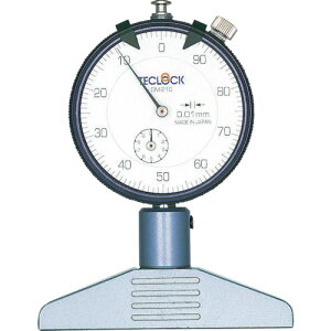 TECLOCK ダイヤルデプスゲージ DM-210 測定範囲0〜10mm