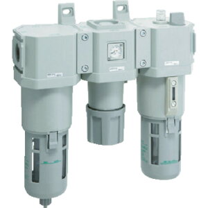CKD FRL���j�b�g C4000-10-W-F F.R.L�R���r�l�[�V���� �W�����F�V���[�Y Rc3/8 �t�B���^�E�蓮�t�I�[�g�h����