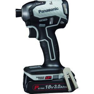 Panasonic �f���A�� EZ76A1PN2G-H �C���p�N�g�h���C�o�[ 18V 3.0Ah�Z�b�g �O���[