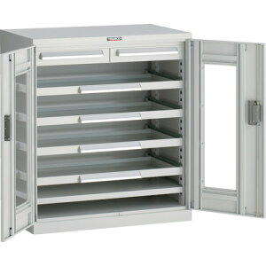 TRUSCO DX�^�X���C�h�H��L���r�l�b�g DX-33AG-W 881X551XH1000 �X���C�h4�i �A�N������ �z���C�g�F