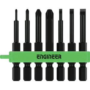 ENGINEER �h���C�o�[�r�b�g DS-401 �v���}�C�~�h���Z�b�g 7�{�g +No.0�`3 �|3�`5.5mm 10S�܂Ƃߔ��� 10S �y�܂Ƃߔ��菤�i�z