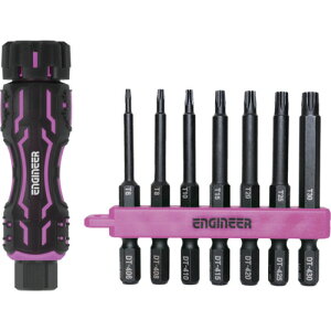 ENGINEER ���֎��h���C�o�[ DZ-83P MINI�h���C�����w�N�X���[�u�~�h�� PINK��BLACK 10S�܂Ƃߔ��� 10S �y�܂Ƃߔ��菤�i�z