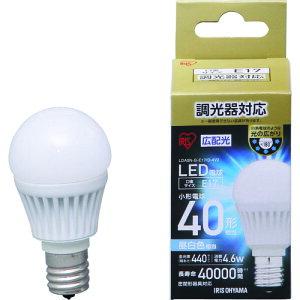 IRIS 567983 LDA5N-G-E17/D-4V3 LED�d�� E17�L�z���^�C�v ������Ή� 40�`���� �����F 12�܂Ƃߔ��� 12�� �y�܂Ƃߔ��菤�i�z