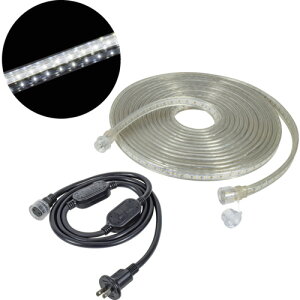 NICHIDO �я�LED�Ɩ� LECS-R5LA-W LED�R�l�N�g���C�� ���ʔ��� 5m �� �V���R���^�C�v