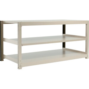 TRUSCO �X�`�[�����b�N M3-3693 M3�^���ʒI 1800X921XH900 3�i �P�� �l�I�O���[ �l�I�O���[