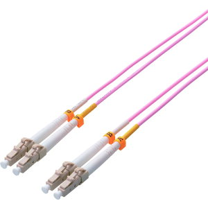 ELECOM ���t�@�C�o�[�P�[�u�� OC-LCLC5OM3/1 �}���`���[�h 10G LC�|LC 1m