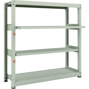TRUSCO スチールラック M3-5552M2 M3型中量棚 1500×471×H1500 4段うちスライド2段 単体
