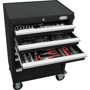 TONE �����p�H��Z�b�g TCS911BK �c�[���L���r�l�b�g�Z�b�g(�}�b�g�u���b�N) �Ԍ�676×���s459×����995mm