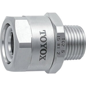 TOYOX �z�[�X�p��(�X�e�����X��) TC2-S19-R3/4 �g���R�l�N�^���C�g TC2�|S�^ �K���z�[�X19�~�� �p��K�iR3/4 TC2�|S19�|R3/4 10�܂Ƃߔ��� 10�� �y�܂Ƃߔ��菤�i�z