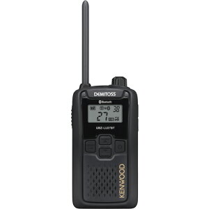 KENWOOD Bluetooth�}�C�N�Ή����菬�d�̓g�����V�[�o�[(���݁E���p�Ή�) UBZ-LU27BT DEMITOSS �u���b�N