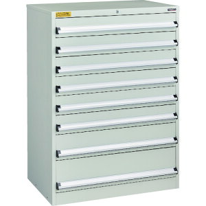 TRUSCO VE9S�^���ʃL���r�l�b�g VE9S-1203-W 880X550XH1200 ���o��8�i �z���C�g�F