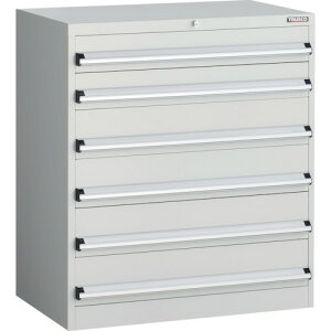 TRUSCO VE9S�^���ʃL���r�l�b�g VE9S-1007-W 880X550XH1000 ���o��6�i �z���C�g�F