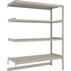 TRUSCO スチールラック M2-DB6564B M2型軽中量棚 台車天板収納型 1460X600XH1800 4段 連結