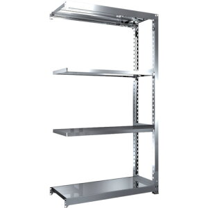 TRUSCO ステンレス棚 SM3-7454B SM3型 1200X471XH2100 4段 連結