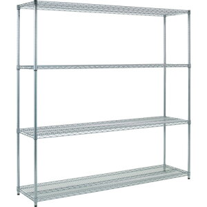TRUSCO スチール製メッシュラック TME-6644 W1824XD457XH1838 4段
