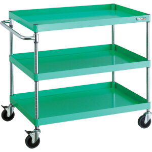 TRUSCO �c�[�����S�� PEW-993C-YG �t�F�j�b�N�X���S�� �ȉ� 900X600XH880 3�i �����O�O���[��