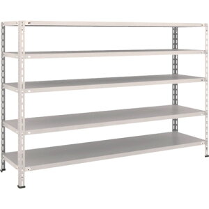 TRUSCO �X�`�[�����b�N L46X-15 �y�ʒI ���I�{���g���X�^1800X450X1200 5�i �l�I�O���[