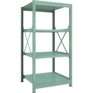 TRUSCO R3型中量棚 R3-6394 900X900XH1800 4段 単体