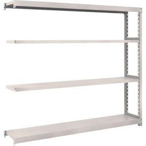 TRUSCO スチールラック M2-5634B M2型軽中量棚 1760×300×H1500 4段 連結 ネオグレー