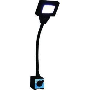 KANETEC 電気スタンド(マグネット式) ME-LED-55A マグネットLEDライトスタンド 明るさ約400lm 吸着力800N マグネット幅50mm×奥行58.5mm×高さ55mm