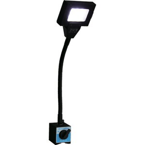 KANETEC 電気スタンド(マグネット式) ME-LED-55LA マグネットLEDライトスタンド 明るさ約400lm 吸着力1000N マグネット幅50mm×奥行73mm×高さ55mm