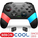 【200クーポン配布】任天堂Switch2/Switch1対応 スイッチ コントローラー ワイヤレス BEBONCOOL プロコントローラー switch2 コントローラー プロコン nintendo switch proコントローラー 振動 連射 ジャロイセンサー スイッチ プロコントローラー プレゼント