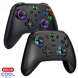【★期間限定価格★】BEBONCOOL 任天堂 スイッチ コントローラー プロコントローラー switch プロコン ニンテンドー switch コントローラー nintendo switch proコントローラー ワイヤレス 振動 ジャロイセンサー switch lite / switch 有機el対応 プレゼント