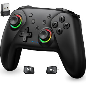 BEBONCOOL XCb`2 Rg[[ Switch/Switch2 Rg[[ nintendo switch proRg[[ }N@\ wʃ{^t 9FϊRGB gK[{^ 1000mAh X[vA A Switch2/Switch/lite/L
