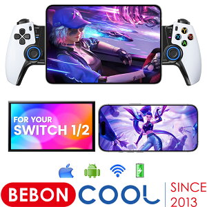 y@ΉzBEBONCOOL X}z Rg[[ Switch2/Switch/iOS/Android@Ή Q[ Rg[[ oCQ[~ORg[[ ڑ A RGB Switch2/Switch/Xbox Cloud/GeForce Now/Stadia/A