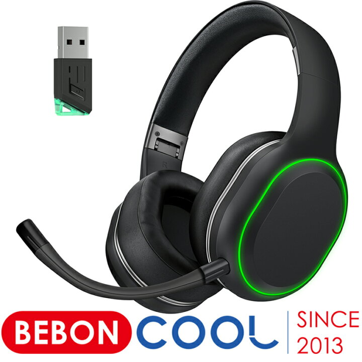 楽天市場 Beboncool ゲーミングヘッドセット ワイヤレス 有線 両対応 ヘッドホン Bluetooth ゲーミングヘッドホン ダイナミックeq 3d Audio 振動機能搭載 ヘッドセット マイク 250g 超軽量 会話 ゲーム用 Ps5 Ps4 Pc スマホ Switch ボイチャ Skype 青雲白猫