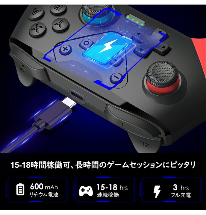 値下げ交渉可】Nintendo Switch プロコン、有線LAN、ケース付き手編み  