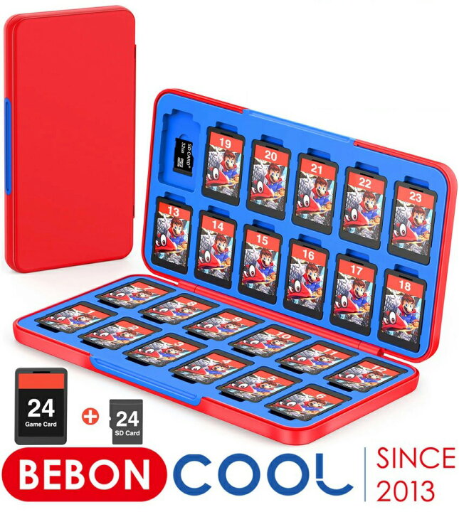 楽天市場】BEBONCOOL nintendo switch カードケース スイッチ ソフト 