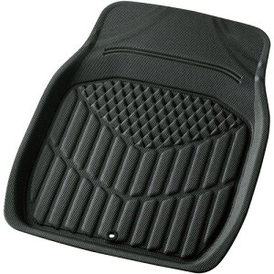 BONFORM ボンフォームバケットマット 3Dタフガード 48x65cm フロント1枚 ブラック軽・普通車用6447-01BK