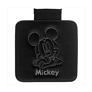 BONFORM ボンフォーム5590-02BKクッション ミッキープレスベロア ブラック