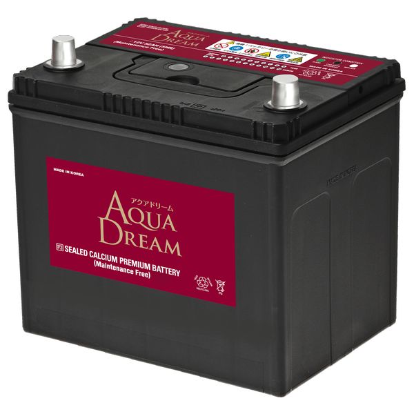 AQUA DREAM アクアドリームAD-MF Q-100R 国産車用バッテリー アイドリングストップ車用主な互換品番：Q-55R/Q-85R/Q-90R/Q-100R：アクアドリーム プラス