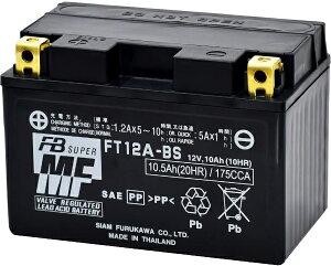 �É͓d�r FURUKAWA BATTERY�o�C�N�p�o�b�e���[�y�d���t�����E�[�d�ρzFT12A-BS��Ȍ݊��i�ԁFYT12A-BS
