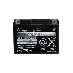 GSYUASA(GS���A�T)GTZ4V�o�C�N�p�o�b�e���[�y�d���t�����ρE�[�d�ρz��Ȍ݊��i�ԁFFTZ4V