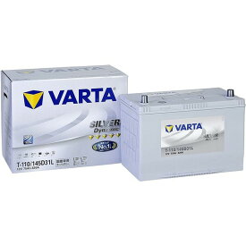 VARTA バルタT-110-VARTAシルバーダイナミック／トップパフォーマンEFB充電制御車・アイドリングストップ車対応カーバッテリー主な互換：T-110/145D31L