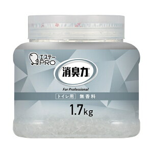 エステー13040消臭力業務用ゲルトイレ本体 1.7kg 無香料
