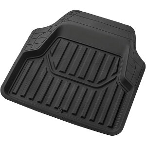 BONFORM ボンフォーム6484-48BKバケットマット サイズ:3Dフィットガード リヤ・フロントSS兼用1枚 サイズ:450×480×29mm カラー:ブラック