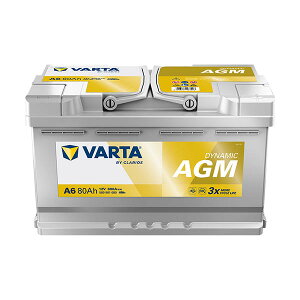VARTA �o���^ 580 901 080���B�ԗpDIN�K�i�o�b�e���[ Dynamic AGM �K�i�FLN4 AGM