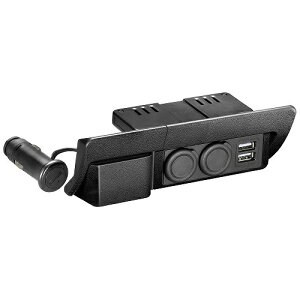 カーメイト CARMATENZ586電源 ハイエース用 プレミアム BK