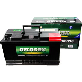 ATLASBX アトラスバッテリー欧州車用バッテリー　DYNAMIC　POWERAT MF 600-38主な互換品番：60044/59218/588-27/60038