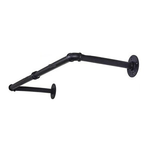 ウォールハンガー アイアン ハンガーラック 壁面 オシャレ インテリア 壁掛け DIY ハンガー 衣類収納 洋服 コート 上着 tecc-hangpole