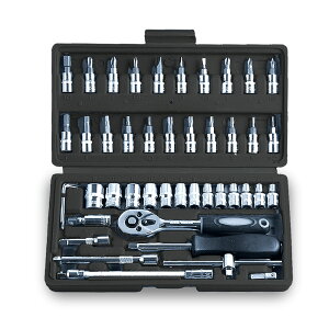 �\�P�b�g�����`�Z�b�g �ėp 46�_�Z�b�g �r�b�g �����p 6.3 1/4�C���` �ԃ����` ���`�F�b�g �H�� �h���C�o�[ el-sokeset