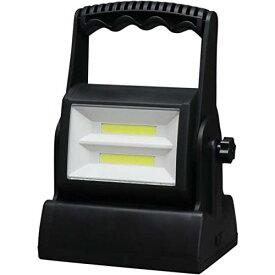 マクロス SHIRUBE ワーキングライト 高輝度 COB LED 作業用 アウトドア ワーク ライト 非常灯 電池式 手持ち 強力発光 3W 災害 避難所 mel-193