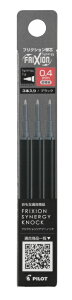 �֐c PILOT �p�C���b�g �t���N�V�����V�i�W�[�m�b�N�p �� 3�{�Z�b�g �{�[���a 0.4mm �t���N�V�����C���L LFRF-143-B