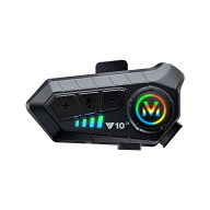 バイク用 ヘッドセット インカム スピーカー Bluetooth5.3搭載 イヤホン マイク ヘッドホン ヘルメット取…