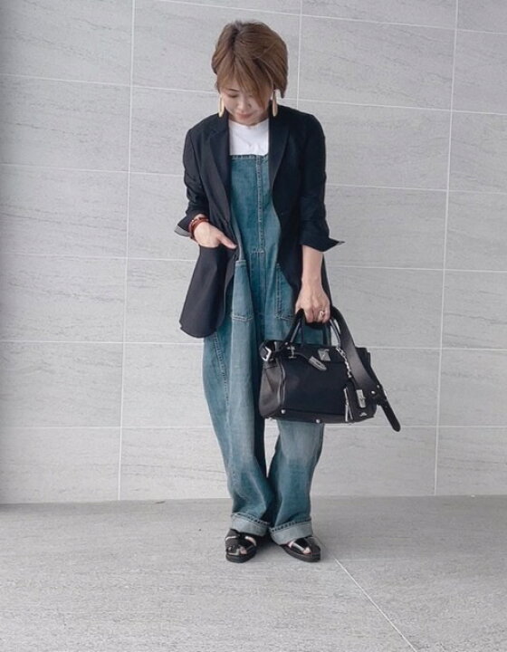 楽天市場】8/下発売 Wis... デニムサロペット : セレクトショップSeven 