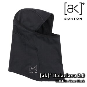 r[ŃN[|[{Ki] Xm[{[h ANZT[ o[g BURTON AK BALACLAVA 2.0 True Black oNo Y fB[X 25-26